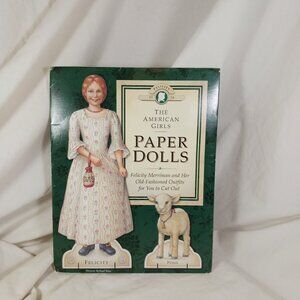 VTG 1992 American Girls Felicity Merriman Paper Doll *CLOTHING ONLY